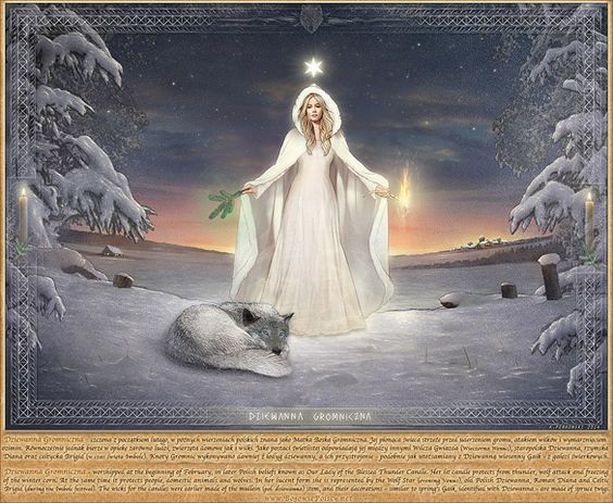 Imbolc, Biała Bogini z wilkiem, Koło Czasu – 8 prastarych świąt, które obchodzimy do dziś: 1.02 – 21.03 i dalej. Jak kościół przejął wszystkie pogańskie święta