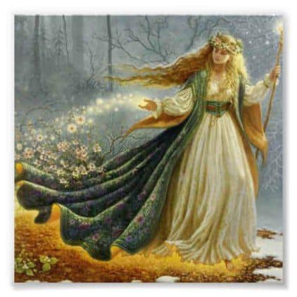 Ostara bogini wiosny symbol zająca koniec zimy początek wiosny