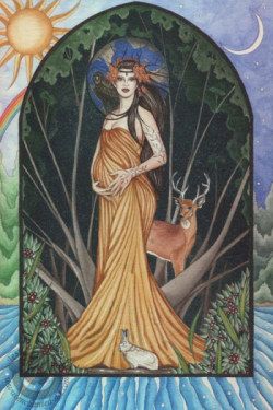 Ostara bogini wiosny symbol zająca koniec zimy początek wiosny