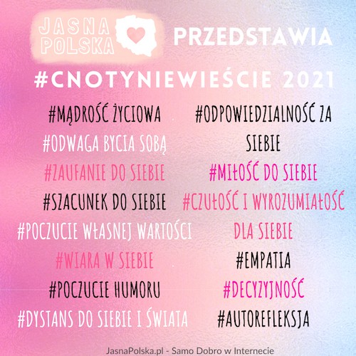 cnoty niewieście pełna lista