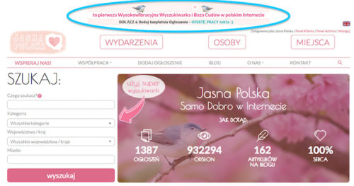 Jasna Polska to medycyna naturalna, zdrowie, tantra, medytacja, ezoteryka, astrologia, muzyka relaksacyjna, wibracje, motywacja, ekonomia spoleczna, slowianie, alternatywne oferty pracy, duchowość, rozwój osobisty, rozwój duchowy, świadomość, warsztaty rozwoju osobistego, ośrodki i centra rozwoju osobistego, bio zywnosc, alternatywne media, slowianie, rekodzielo, ksiazki o rozwoju, ezo ogłoszenia, blog o życiu, blog duchowy