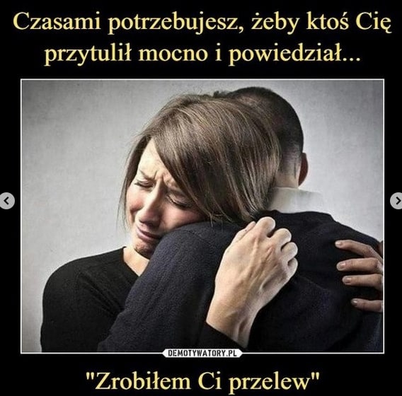 przelew mem demotywatory