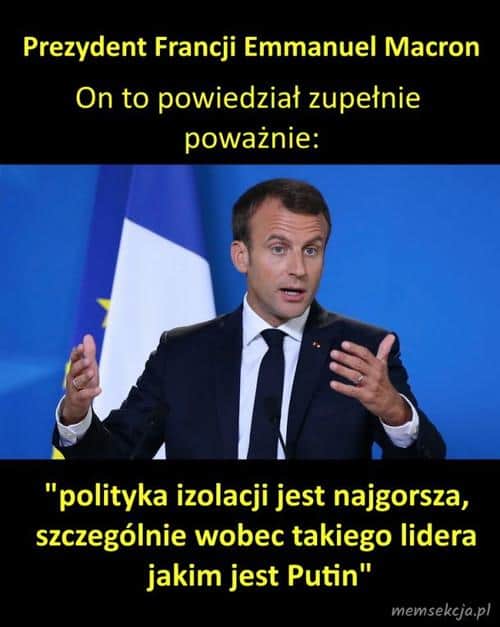 prezydent francji emmanuel macron